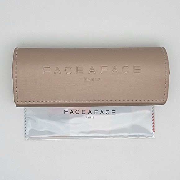 FACE A FACE Paris Prism 2 Col. 2439 Blue Pink Frame Grey Lens Cat Eye Sunglasses